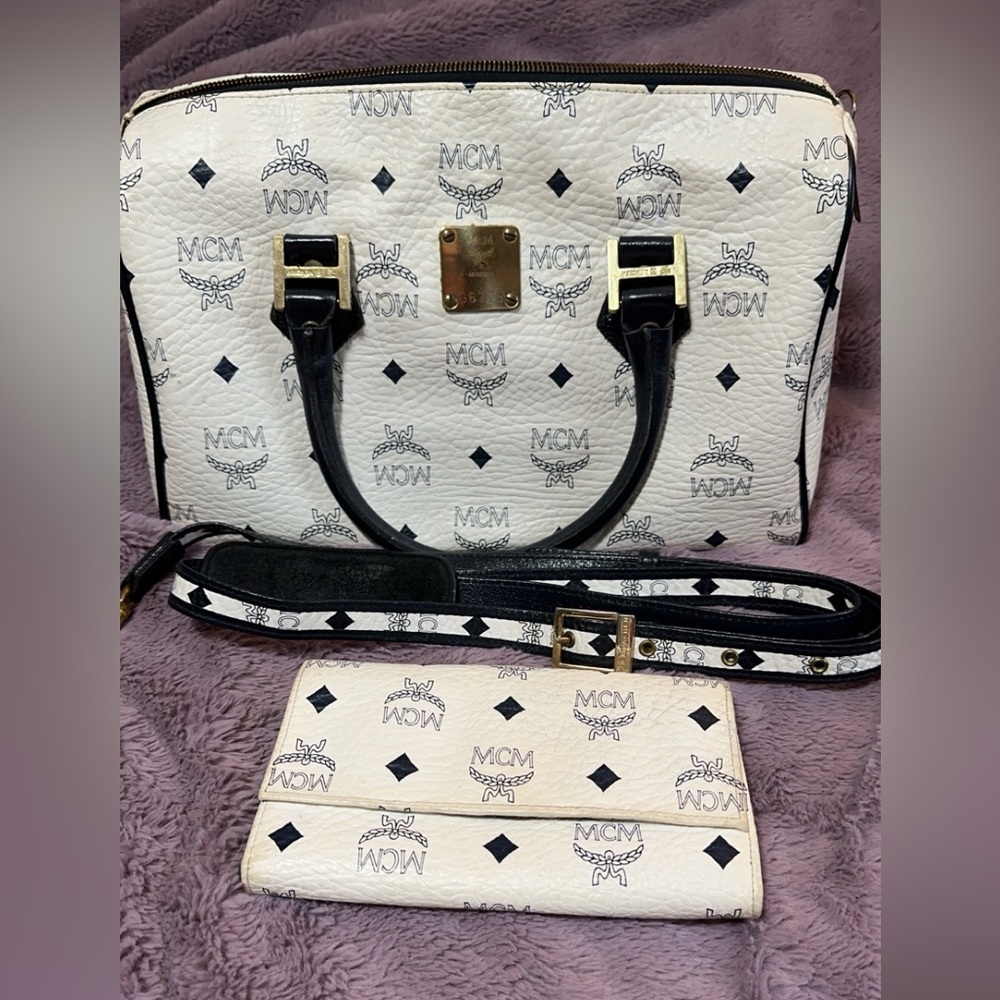 AUTHENTIC MCM TRAVEL BAG